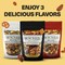 Wicked Mix Snack Mix with Mixed Nuts, Sweet and Salty Trail Mix Snack Packs with Almonds, Cashews, Pretzels, Pecans - Healthy Snacks Zero Trans Fat (Original Mix, Pack of 3)